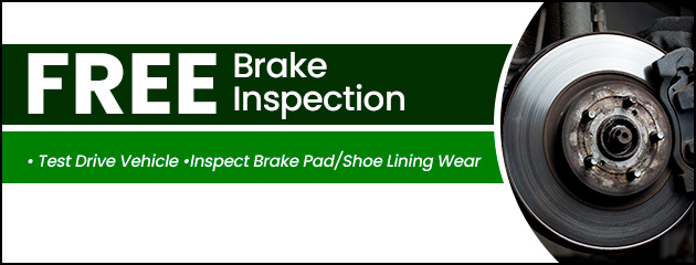 Free Brake Inspection